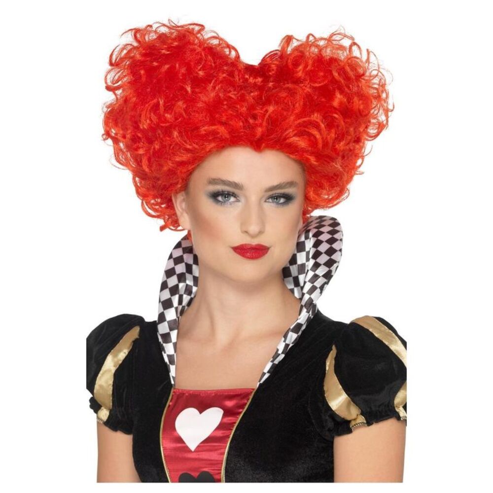 Smiffys Womens/Ladies Heart Wig / Red
